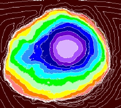 平成15年10月10日の地形