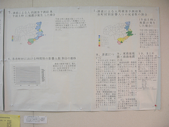 画像：東南海・南海地震連動および南海地震による被害予測