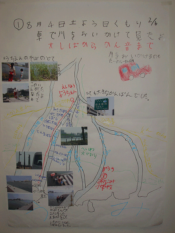 画像：川はどこまでつづくの？