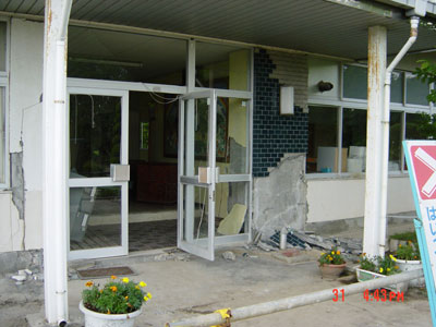 建物の破損状況