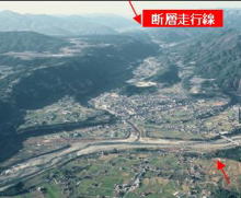 阿寺断層写真