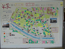 画像：「火災に備える消火栓・消火器 -興南町・南吉方二丁目の場合- 」