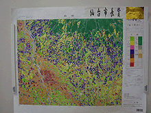画像：土地利用図：「前橋」