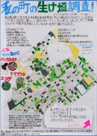 作品：私の町の生け垣調査！