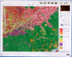 作品：「土地利用図：甲府」