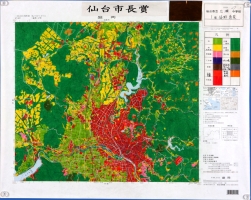 作品：「土地利用図：盛岡」