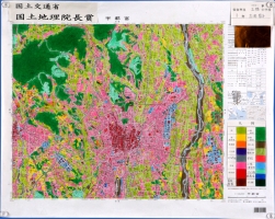 作品：「土地利用図：宇都宮」