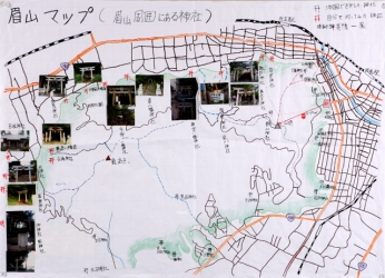 作品：「眉山（びざん）マップ」