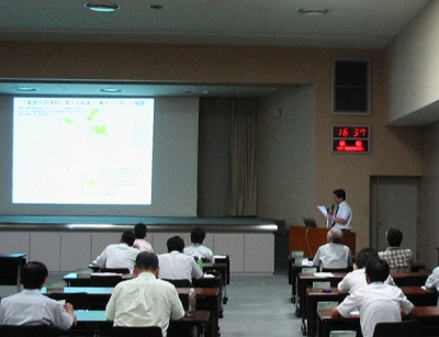 写真：講演会風景