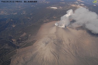 新燃岳遠景の画像