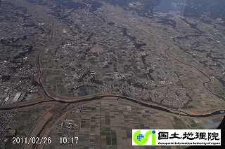 日向庄内駅周辺の様子（10時17分）の画像