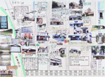 作品：ぼくの住む町 れきしの町