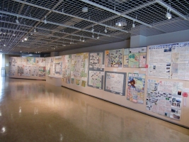 ＮＨＫふれあいホールギャラリー作品展示風景２