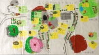 作品：ぼくの町の生き物マップ