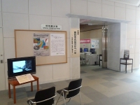 写真：展示室入口