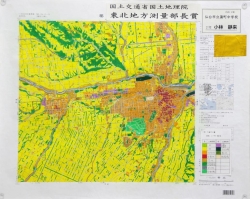 作品：「土地利用図：帯広」