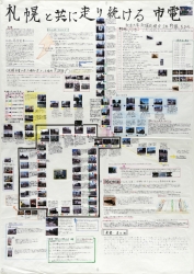 作品：札幌と共に走り続ける市電