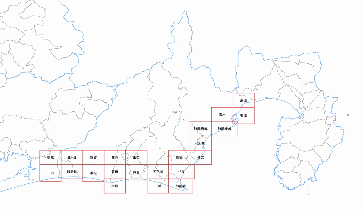 DSM索引図（静岡）