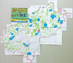 作品：岩岡町の稲作調査