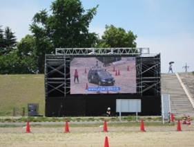 大スクリーンのMMS