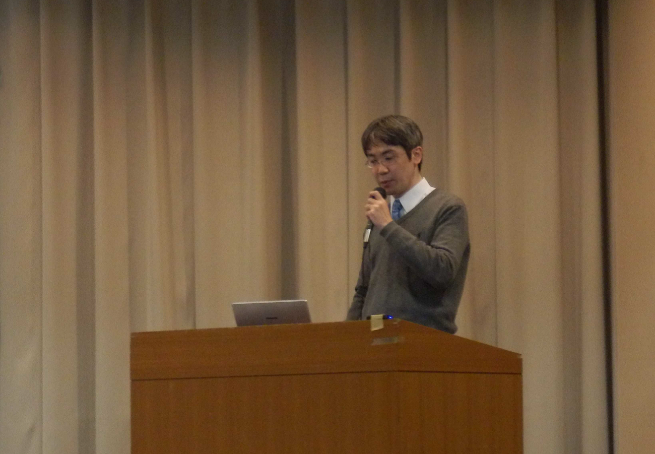 写真:首都大学東京・倉田准教授の講演