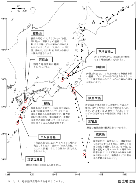 2014年10月全国概況