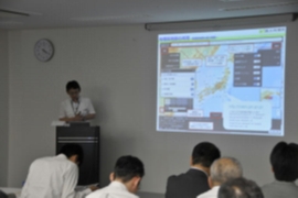 伊東地理空間情報管理官による技術講演