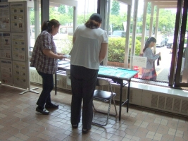 写真：分県パズルに挑戦