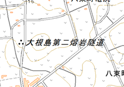 溶岩トンネルの画像