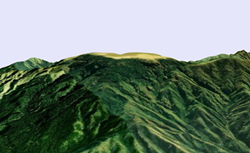平頂峰（キャップロック）の画像