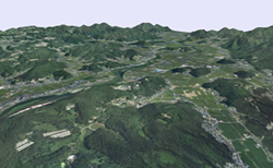 埋積谷の画像