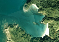 砂浜の画像