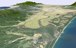 潟湖(ラグーン)の画像