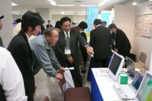 写真：企業出展ブース