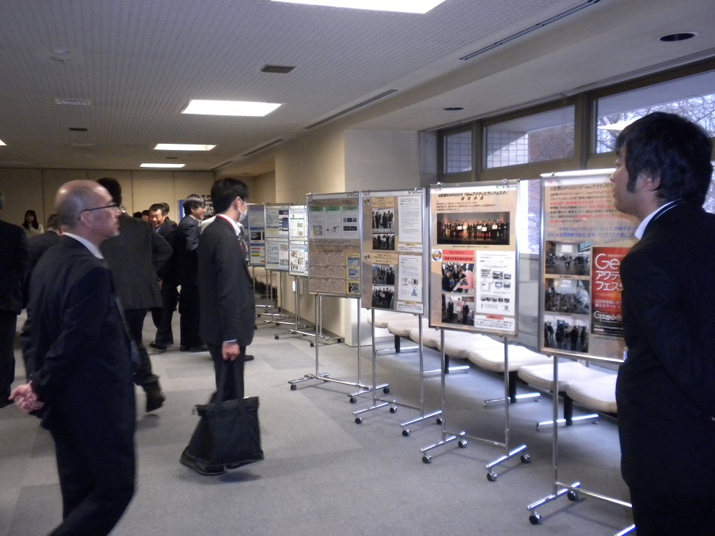 写真:パネル等展示の様子