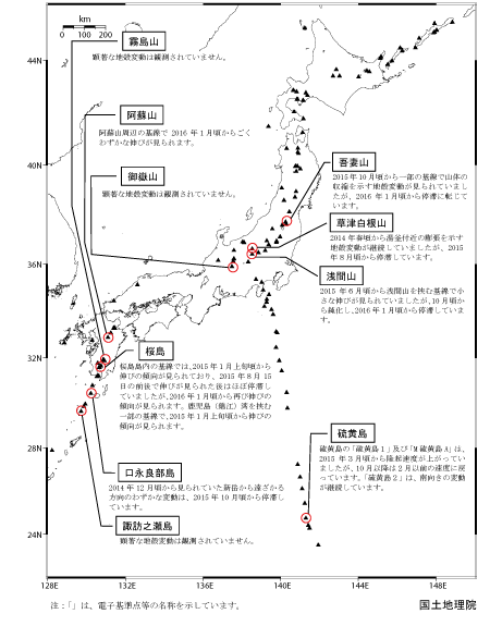 2016年3月全国概況