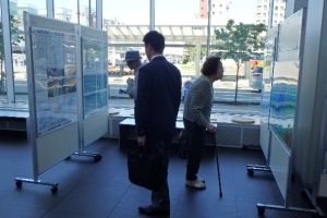 写真：地図パネル展（福井市）の様子4枚目
