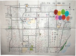 作品：わたしの町の地図
