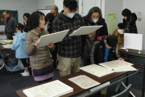 写真：地図記号の間違い探し