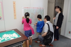 写真：ここから来ましたマップ