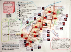 作品：ぼくの町のポストマップ