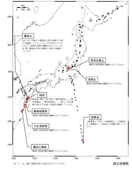 2018年4月全国概況
