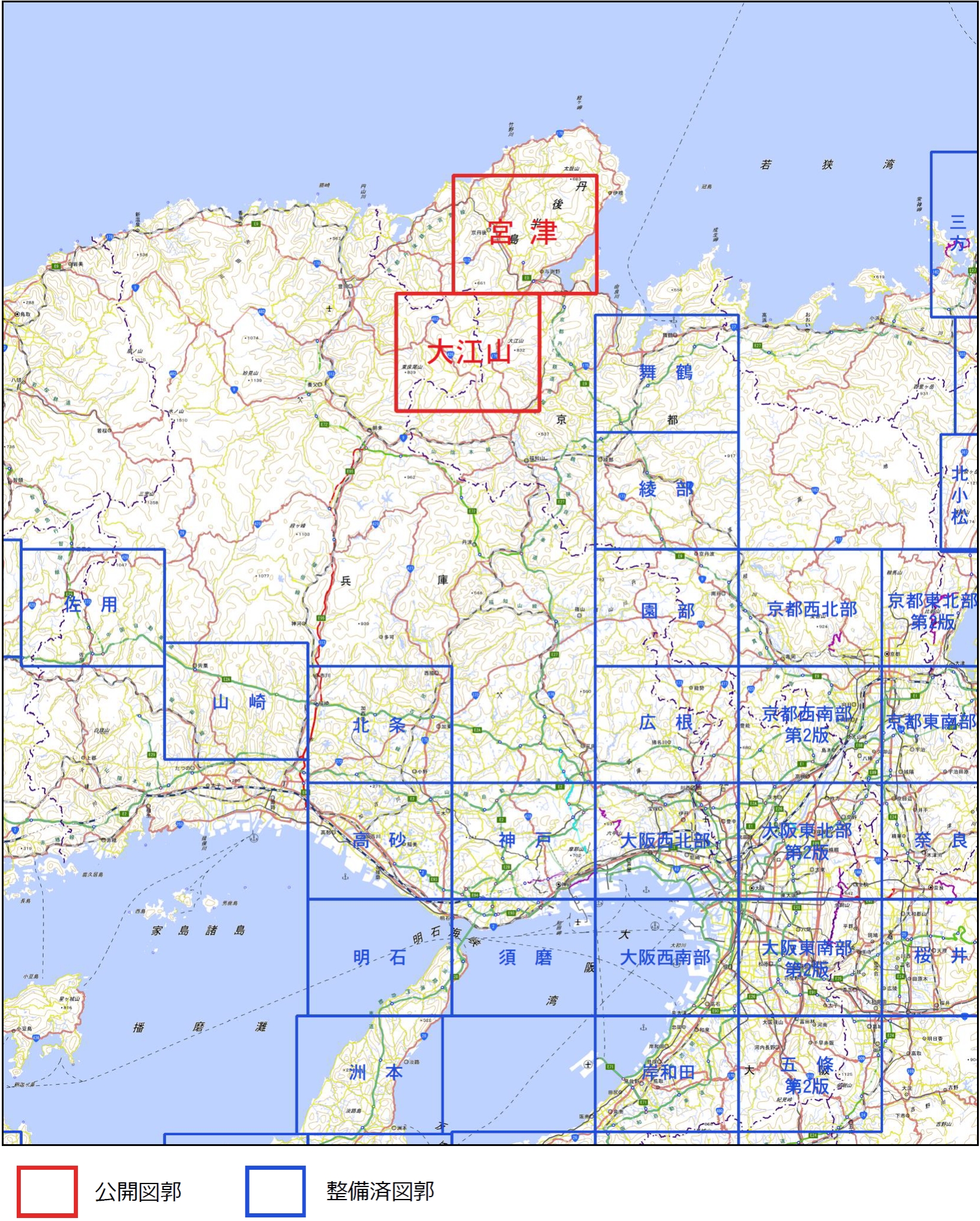 位置図　1:25,000活断層図　山田断層帯