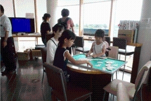 写真：３D分県パズルに挑戦