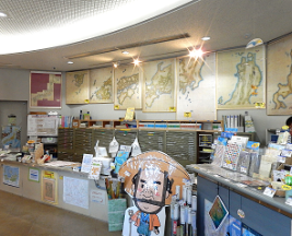 科学館売店内の様子