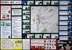 作品：保存樹木　歴史　マップ