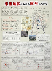 作品：米里校区における屋号について
