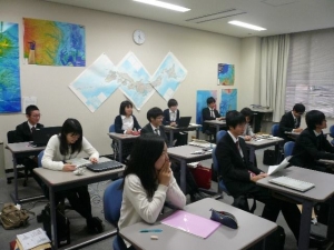 写真1)教室