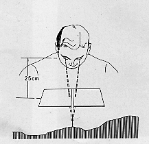 実体視の様子