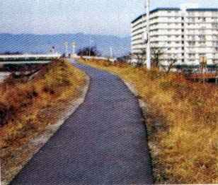 天井川の写真